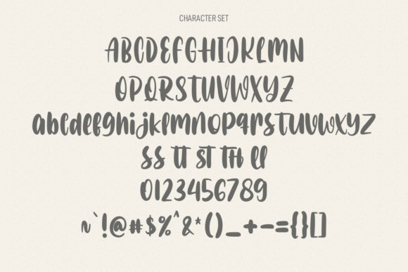 Hustcroft Font Poster 8