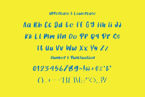 Huzlenut Font Poster 3