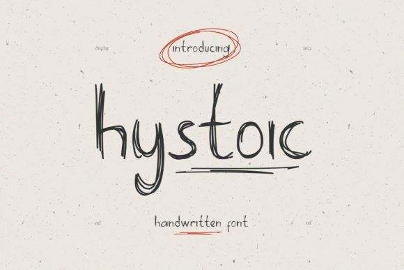 Hystoic Font Poster 1