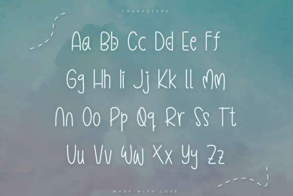 I Am Okay Font Poster 3
