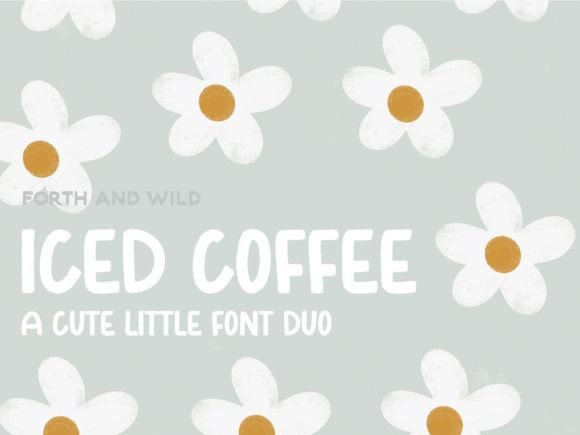 Iced Coffee Font