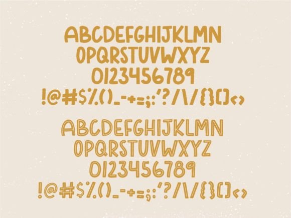 Iced Coffee Font Poster 2