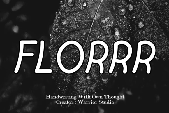 Iconic Font Poster 2