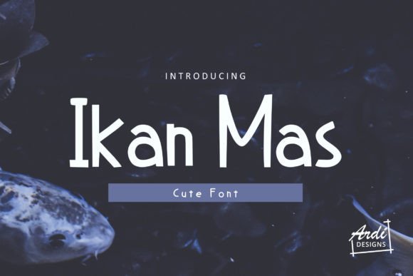 Ikan Mas Font Poster 1