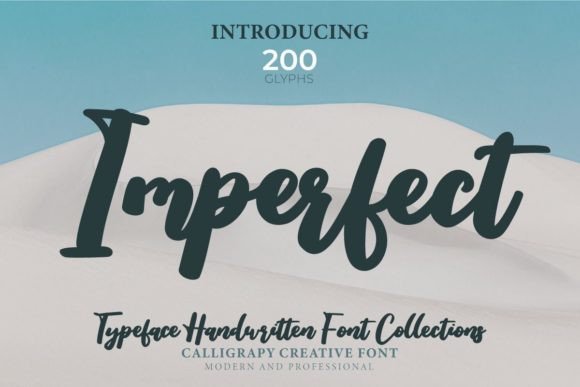 Imperfect Font Poster 1