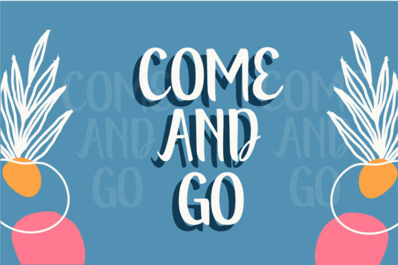 Impossible Font Poster 2