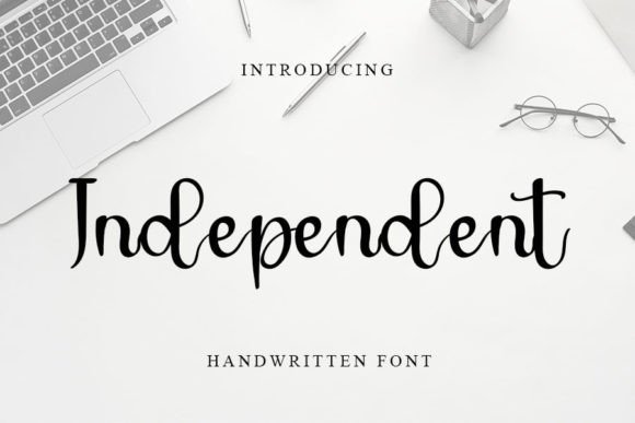 Independent Font Poster 1