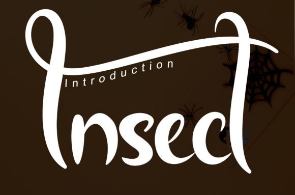 Insect Font Poster 1