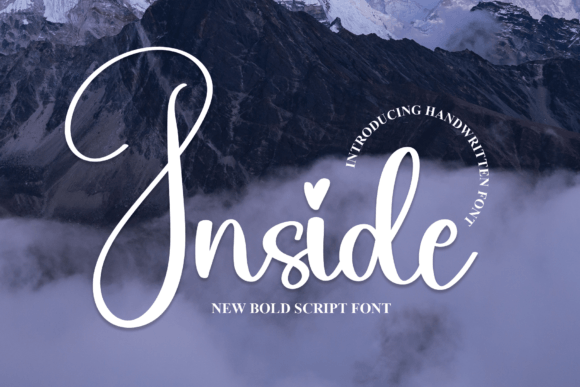 Inside Font Poster 1