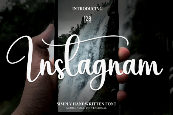 Instagnam Font Poster 1