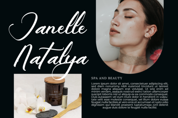 Isabella Maliyah Font Poster 10