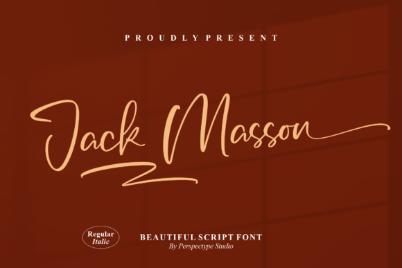 Jack Masson Font Poster 1