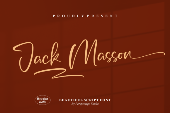 Jack Masson Font Jack Masson Font Poster 1