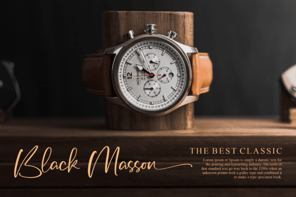 Jack Masson Font Poster 10