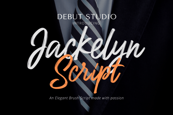 Jackelyn Script Font Poster 1