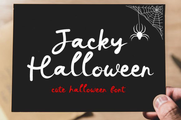 Jacky Halloween Font Poster 1