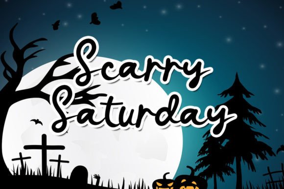 Jacky Halloween Font Poster 3