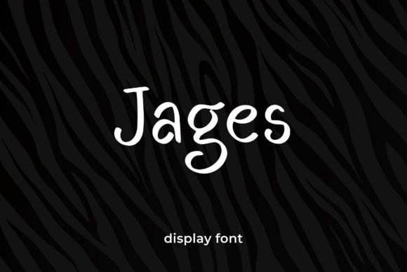 Jages Font Poster 1