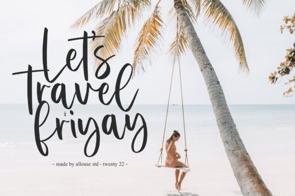 Jakarta Brittany Font Poster 6