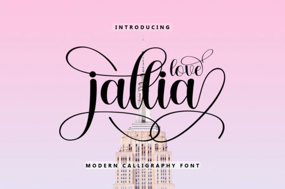Jallia Love Font