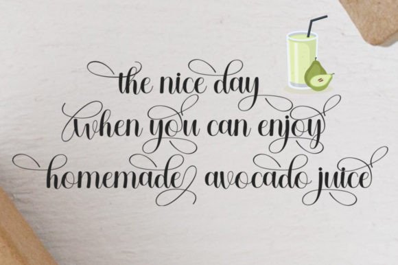 Jallia Love Font Poster 4