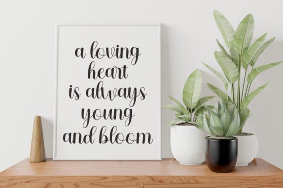 Jallia Love Font Poster 6