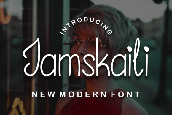 Jamskaili Font Font Poster 1