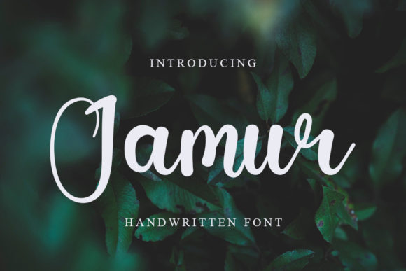 Jamur Font Poster 1