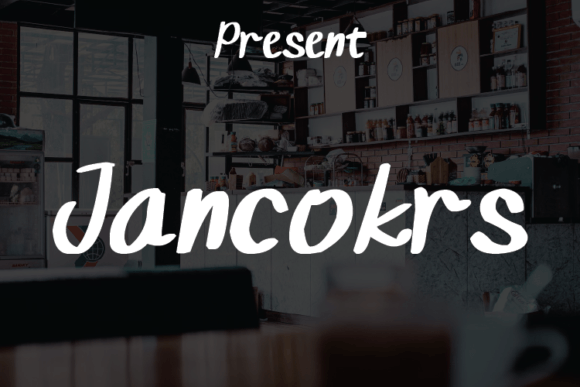 Jancokrs Font Jancokrs Font Poster 1