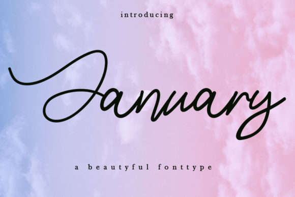 January Font