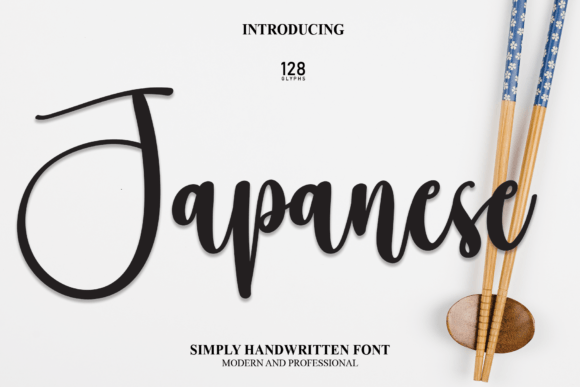 Japanese Font Poster 1