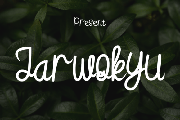 Jarwokyu Font Jarwokyu Font Poster 1