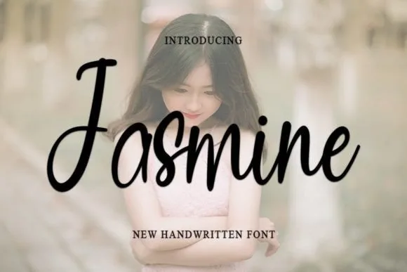 Jasmine Font Poster 1
