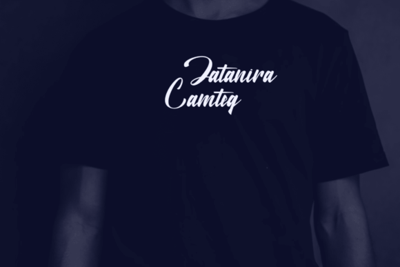 Jatanira Camteg Font Poster 4