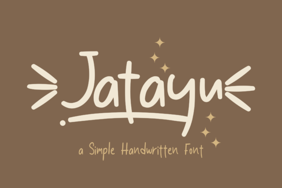 Jatayu Font Poster 1