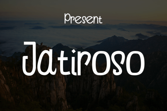 Jatiroso Font Poster 1