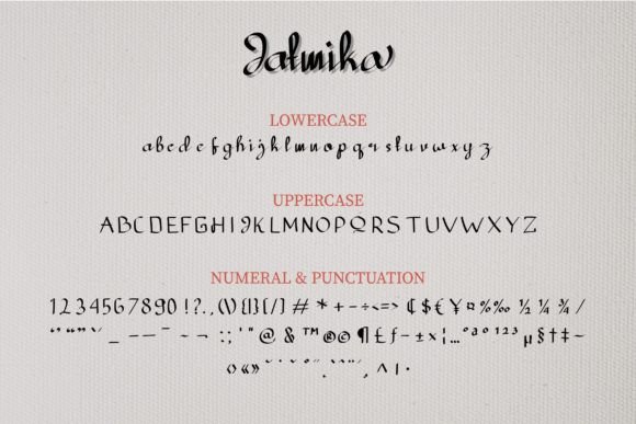 Jatmika Font Poster 3
