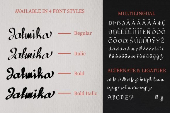 Jatmika Font Poster 5