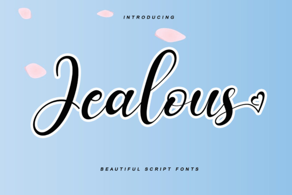 Jealous Font Poster 1