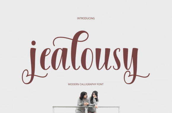 Jealousy Font Poster 1