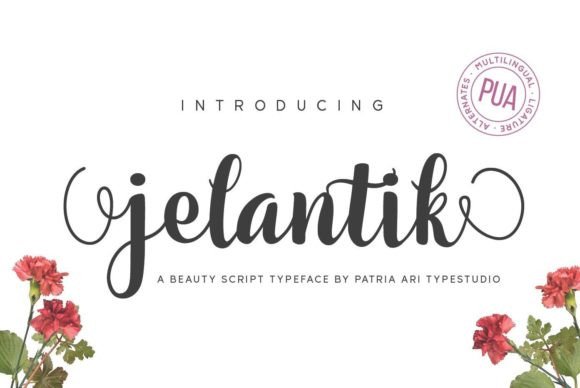 Jelantik Font Poster 1