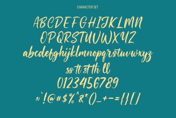 Jellofries Font Poster 8