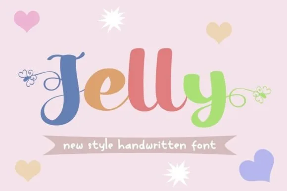Jelly Font Poster 1