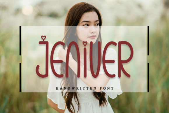 Jeniver Font Poster 1