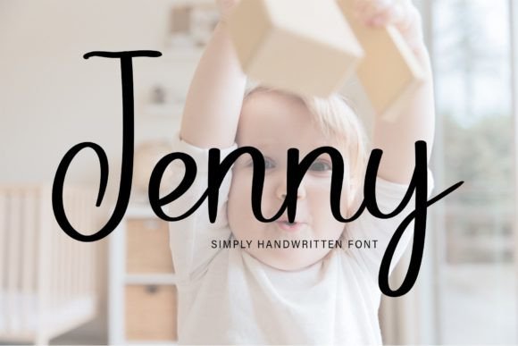 Jenny Font Poster 1