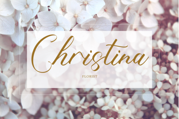 Jenny Greta Font Poster 3