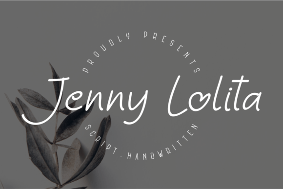 Jenny Lolita Font Poster 1