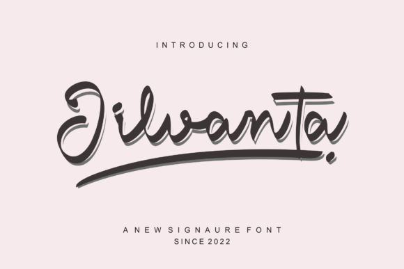 Jilvanta Font Jilvanta Font Poster 1