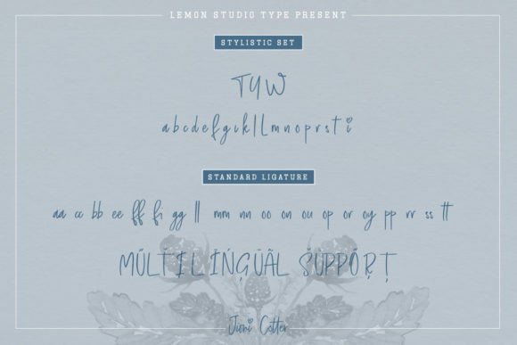 Jioni Cotter Font Poster 7
