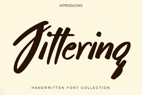Jittering Font